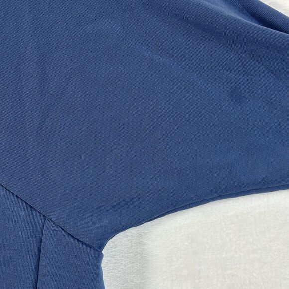 NIKE Dri-Fit Sweater Women’s Size Large Loose Fit Embossed Spell Out Sweatshirt - Picture 16 of 16